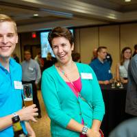 Guests at the Engineering Design Project Preview Event